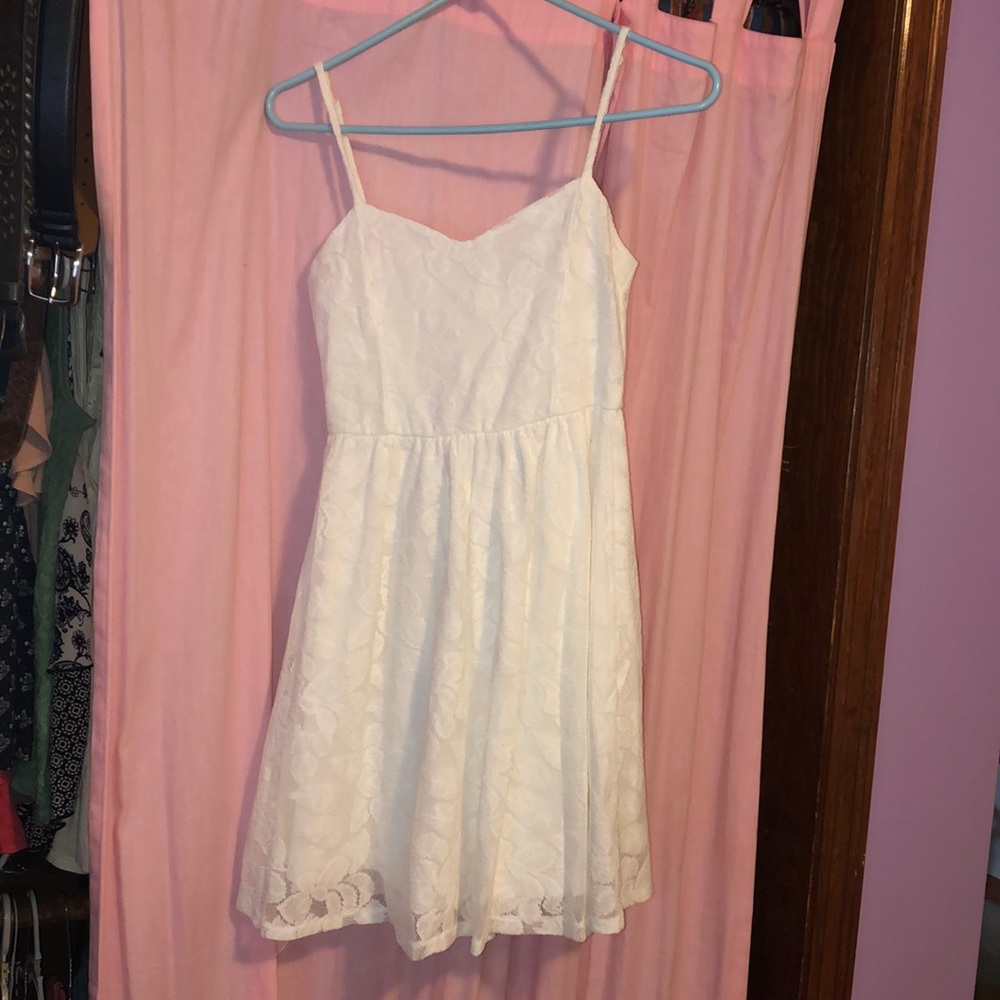 White dress